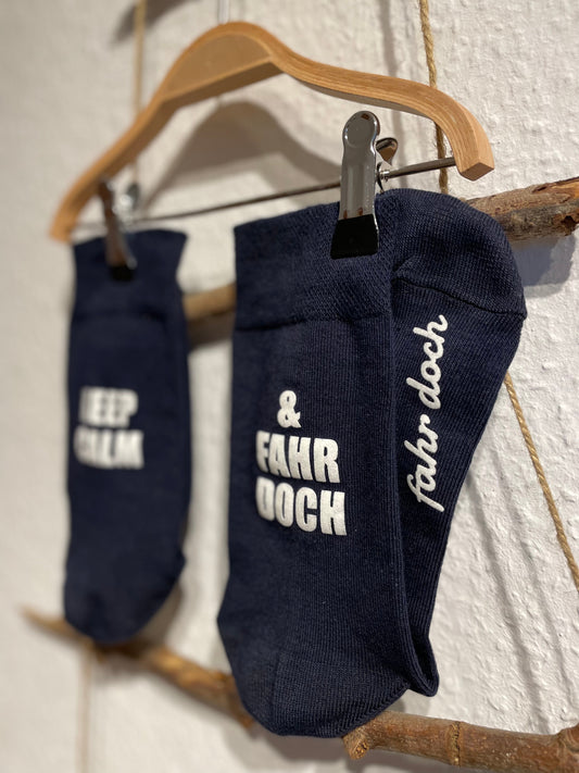 FAHR DOCH KEEP CALM & SOCKEN